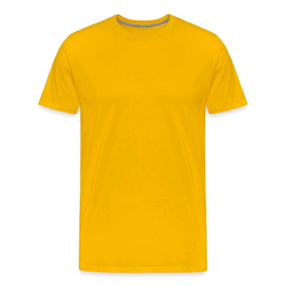 Classic T-Shirt Männer | Premium - Sonnengelb