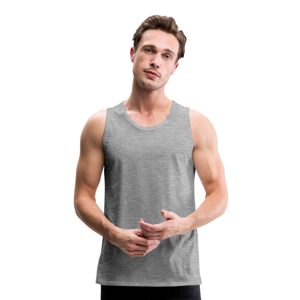 Classic Tank Top Männer | Premium - Grau meliert