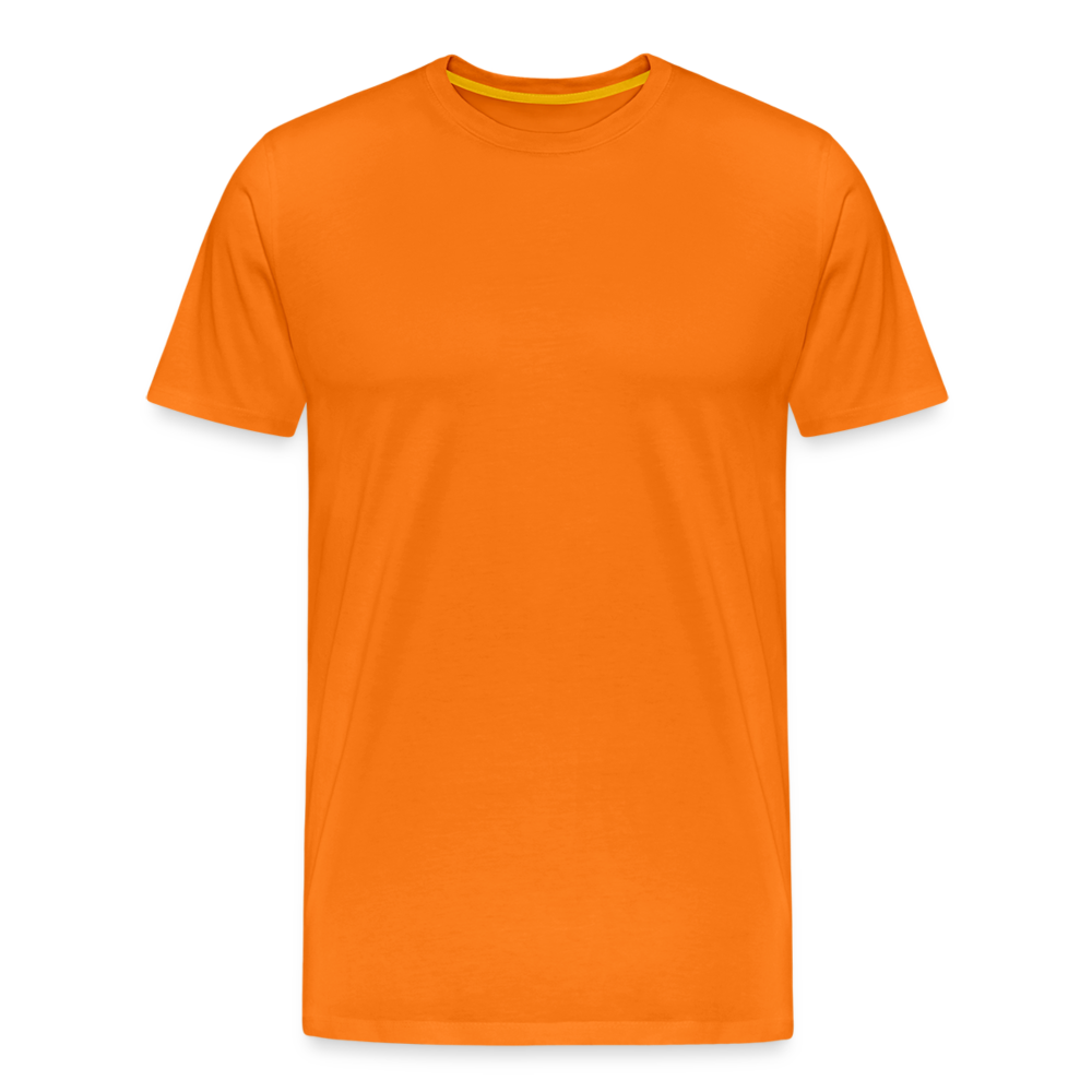 PopArt T-Shirt Männer | Premium - Orange