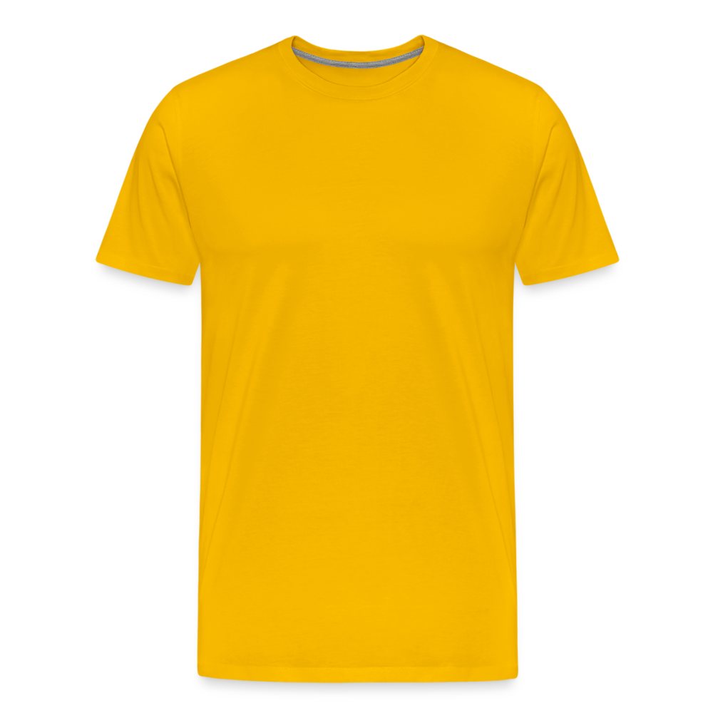 PopArt T-Shirt Männer | Premium - Sonnengelb
