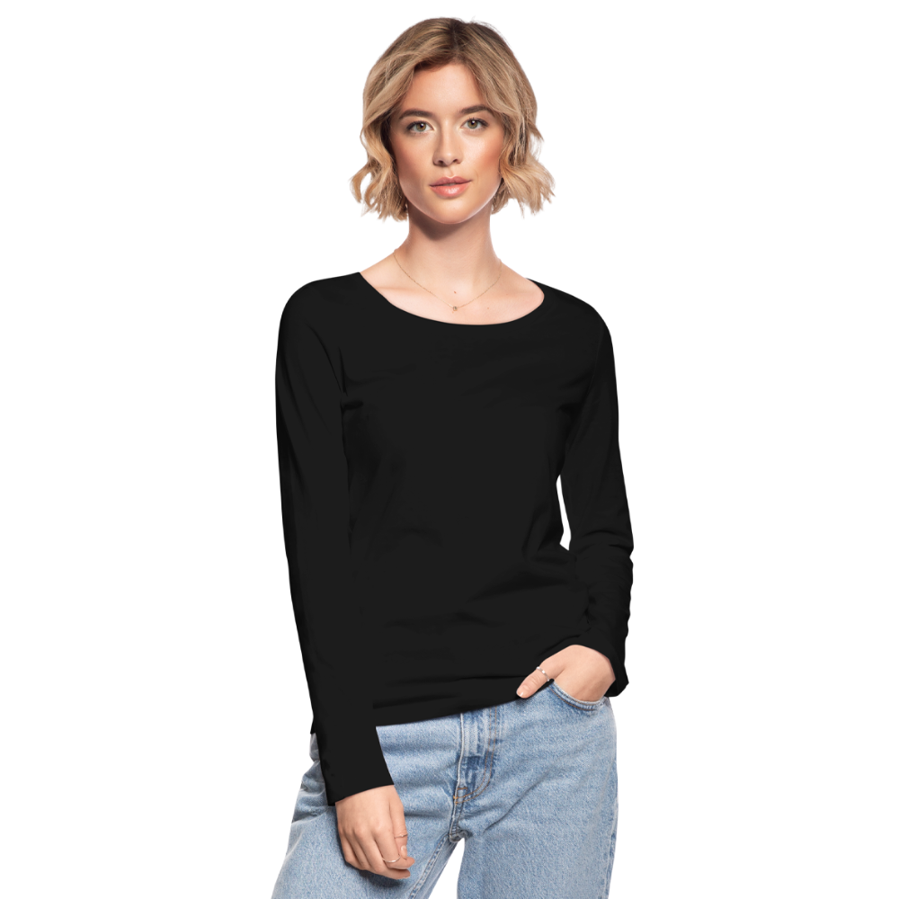 Classic Bio Long Sleeve Shirt Frauen | Stanley & Stella - Schwarz