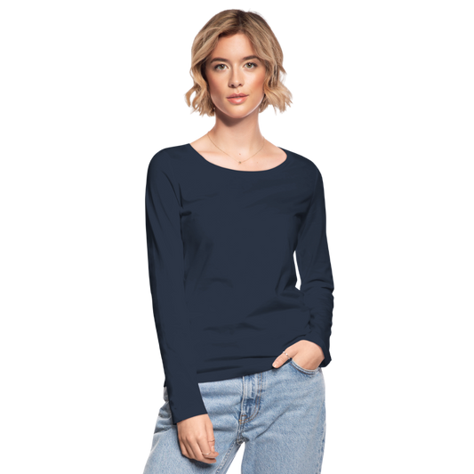 Classic Bio Long Sleeve Shirt Frauen | Stanley & Stella - Navy