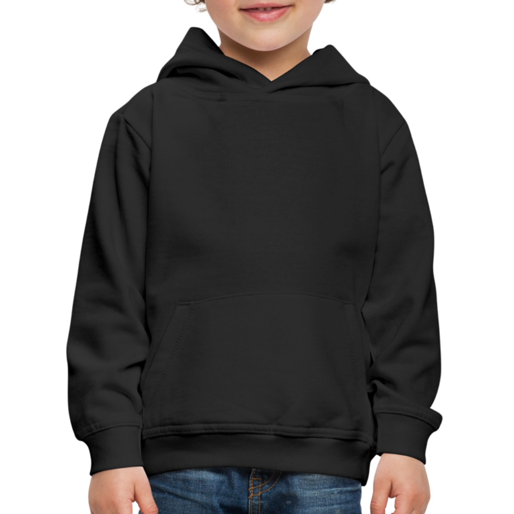 PopArt Hoodie Kinder-Teenager | Premium - Schwarz