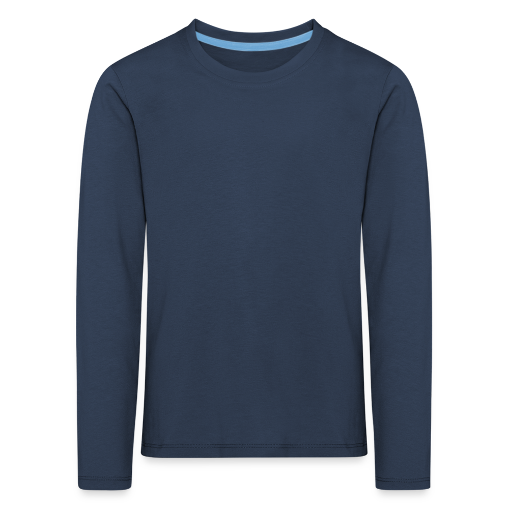 Classic Long Sleeve Shirt Kinder | Premium - Navy