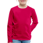 PopArt Long Sleeve Shirt Kinder | Premium - dunkles Pink