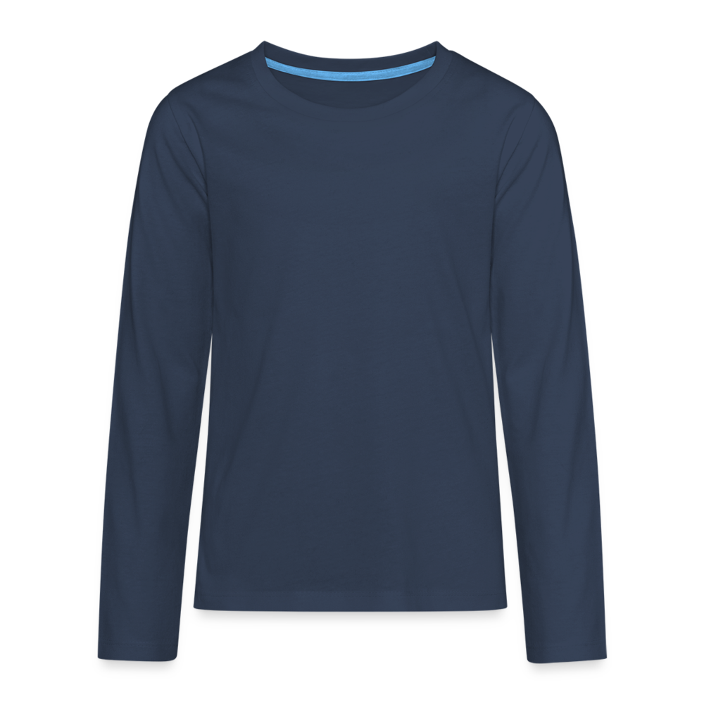 Classic Long Sleeve Shirt Teenager | Premium - Navy