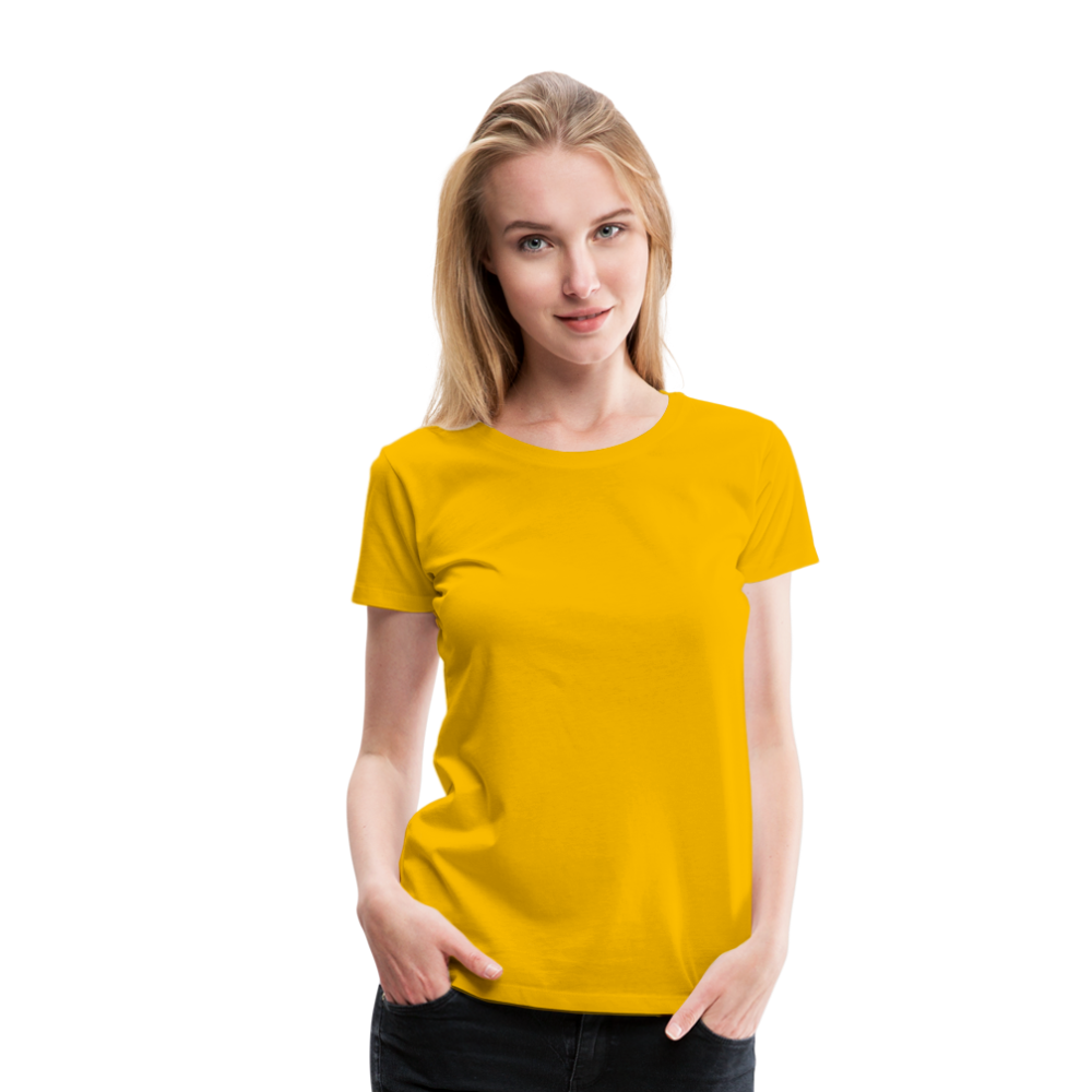Classic T-Shirt Frauen | Premium - Sonnengelb