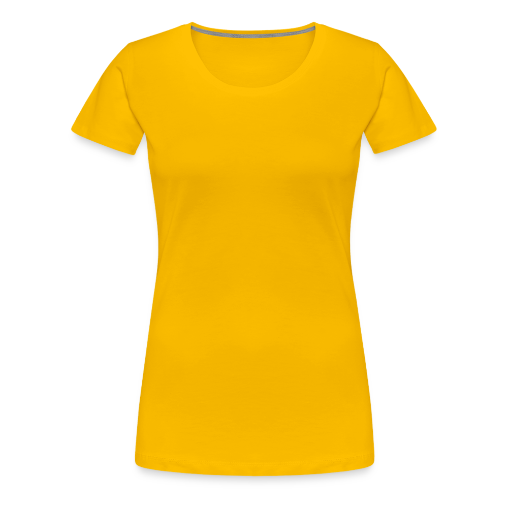Classic T-Shirt Frauen | Premium - Sonnengelb