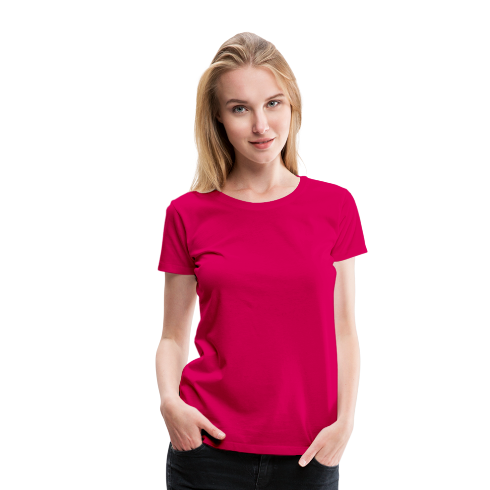 Classic T-Shirt Frauen | Premium - dunkles Pink
