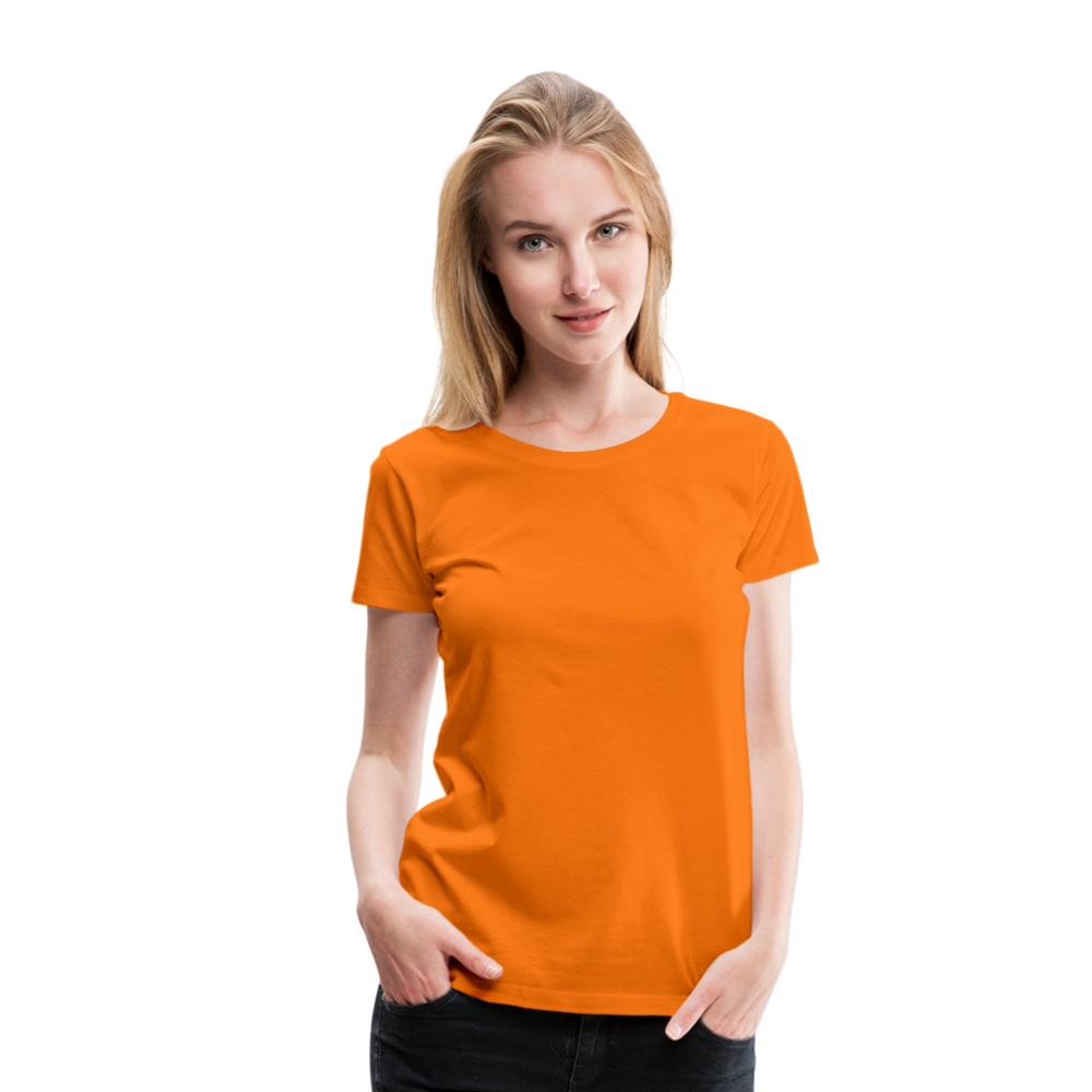 PopArt T-Shirt Frauen | Premium - Orange