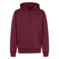 Männer Premium Hoodie - Burgunderrot