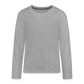 PopArt Long Sleeve Shirt Teenager | Premium - Grau meliert