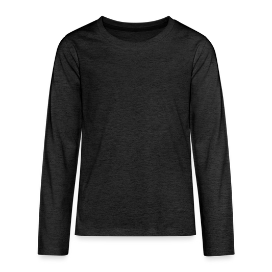 PopArt Long Sleeve Shirt Teenager | Premium - Anthrazit