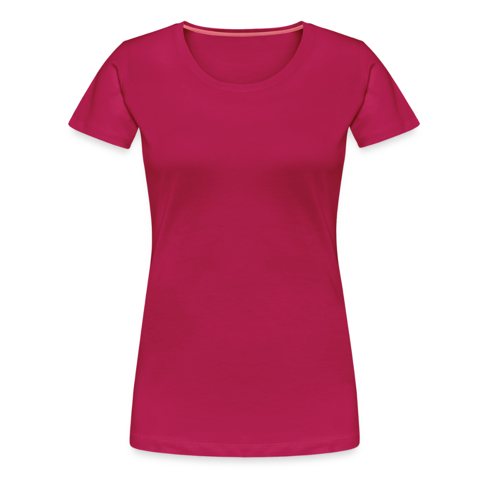 PopArt T-Shirt Frauen | Premium - dunkles Pink