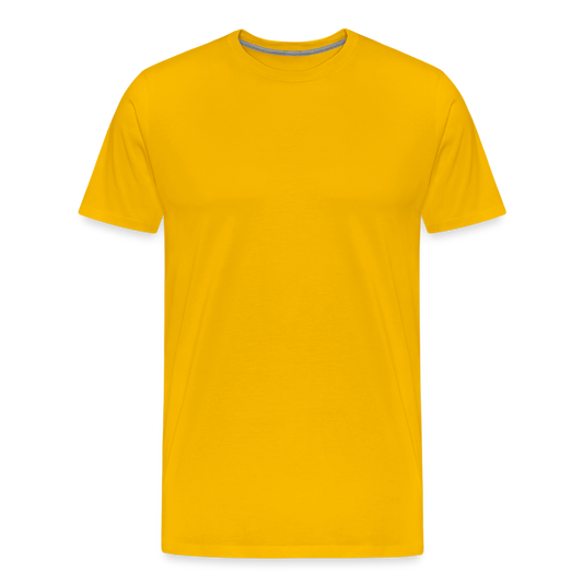 Classic T-Shirt Männer | Premium - Sonnengelb