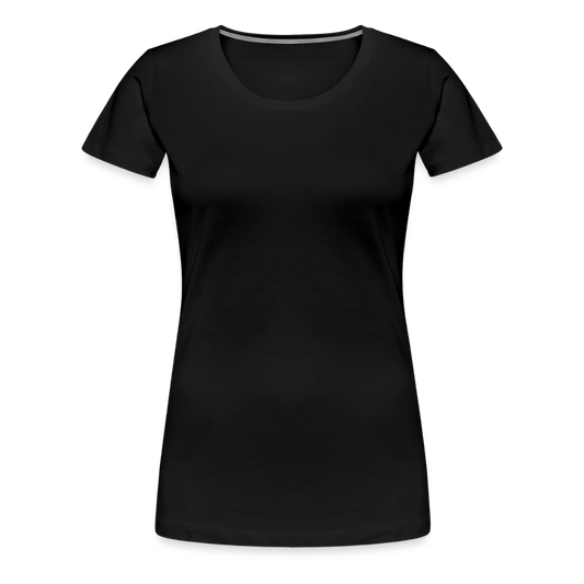 PopArt T-Shirt Frauen | Premium - Schwarz