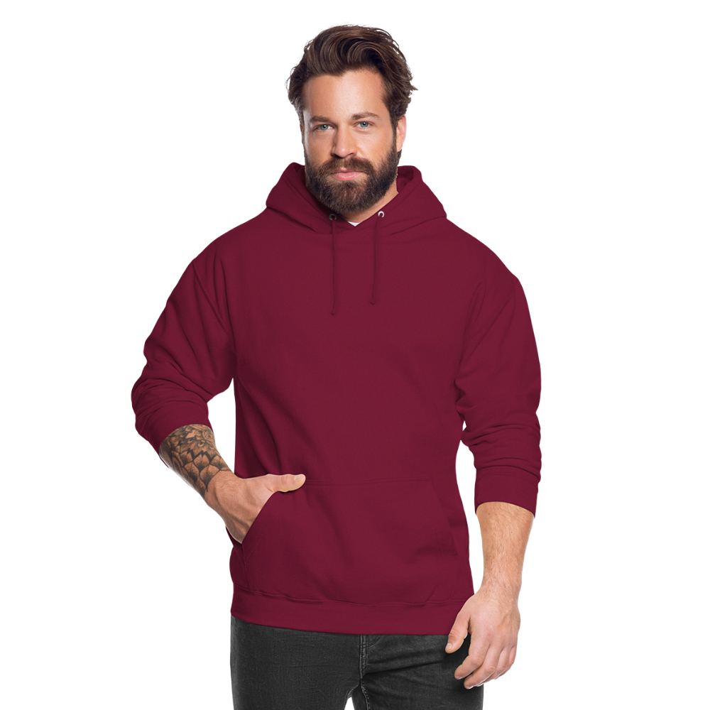 PopArt Hoodie Männer | Unisex AWDis - Bordeaux