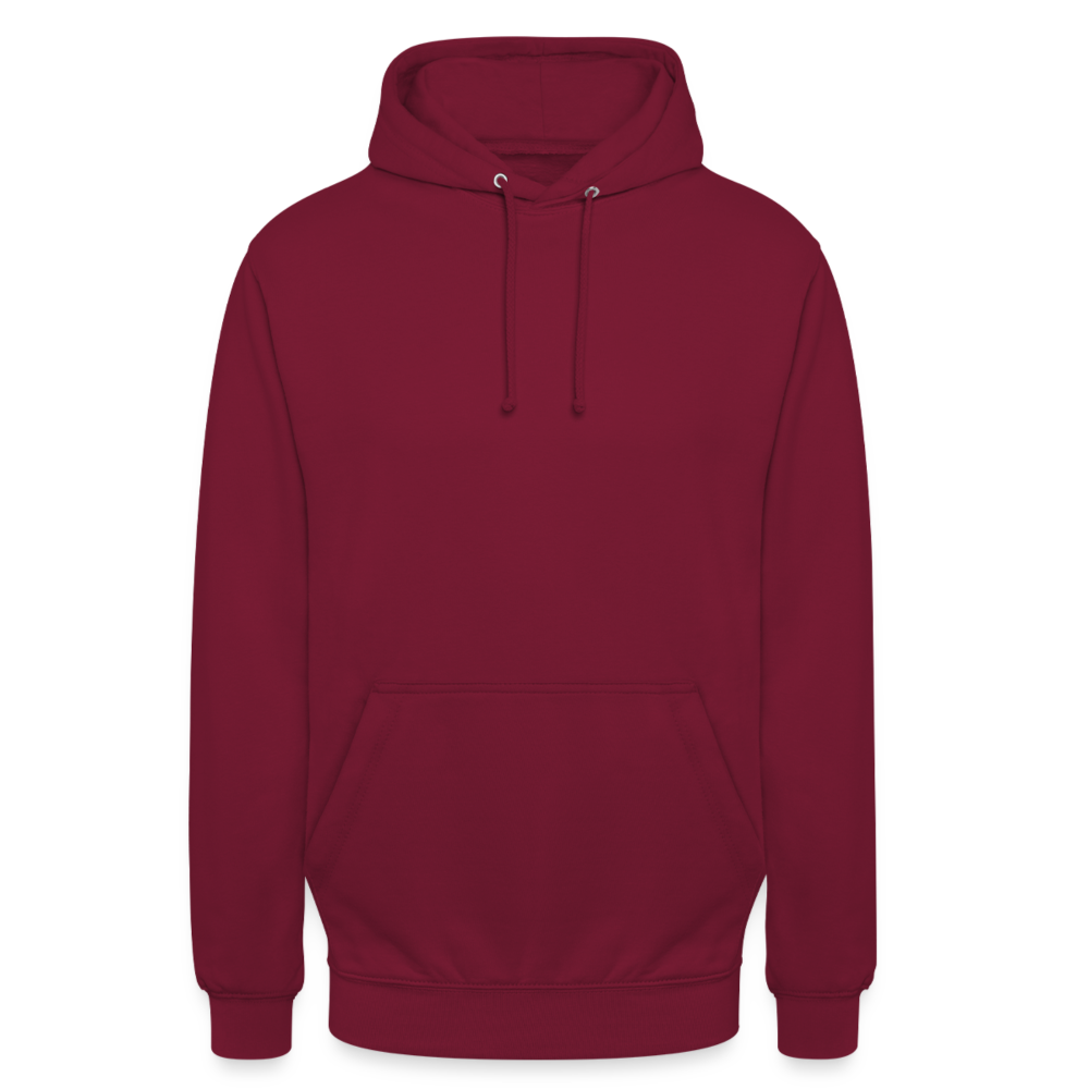PopArt Hoodie Männer | Unisex AWDis - Bordeaux