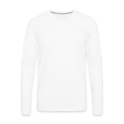 Classic Long Sleeve Shirt Männer | Premium - weiß