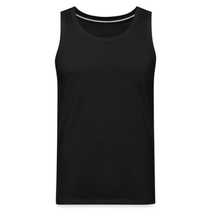 PopArt Tank Top Männer | Premium - Schwarz