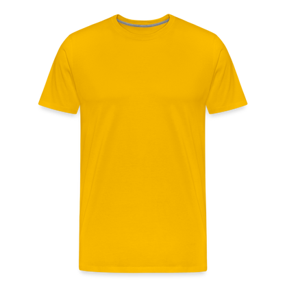 Classic T-Shirt Männer | Premium - Sonnengelb