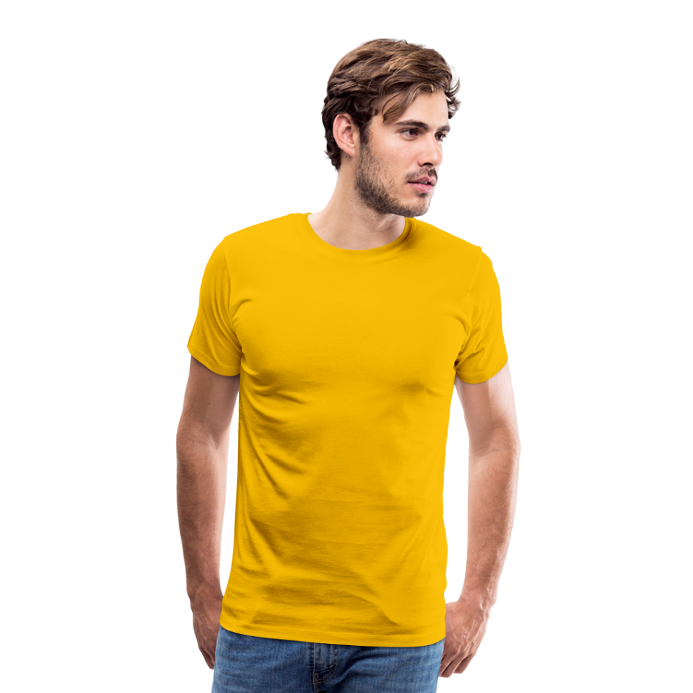 PopArt T-Shirt Männer | Premium - Sonnengelb