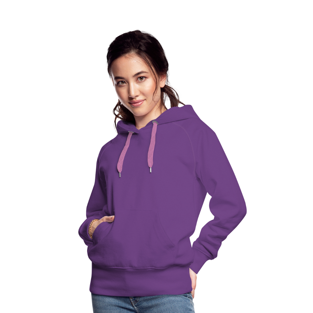 PopArt Hoodie Frauen | Premium - Purple