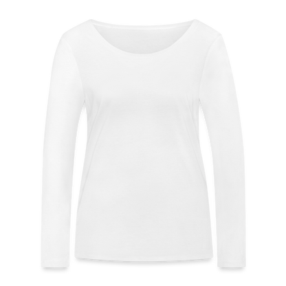 PopArt Bio Long Sleeve Shirt Frauen | Stanley & Stella - weiß