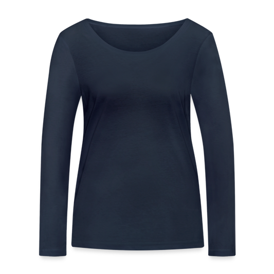 PopArt Bio Long Sleeve Shirt Frauen | Stanley & Stella - Navy