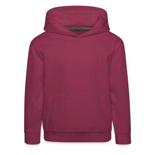 PopArt Hoodie Kinder-Teenager | Premium - Bordeaux