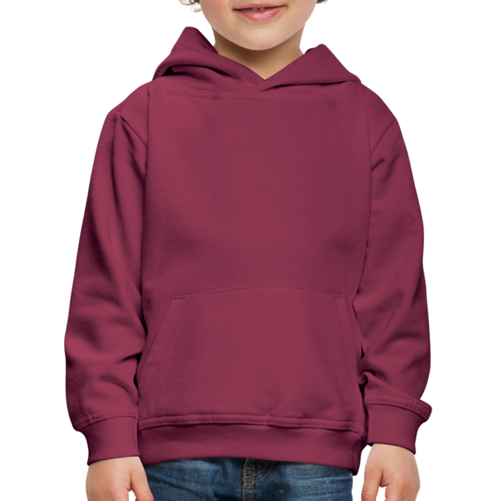 PopArt Hoodie Kinder-Teenager | Premium - Bordeaux