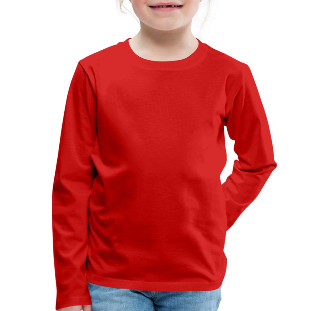 Classic Long Sleeve Shirt Kinder | Premium - Rot