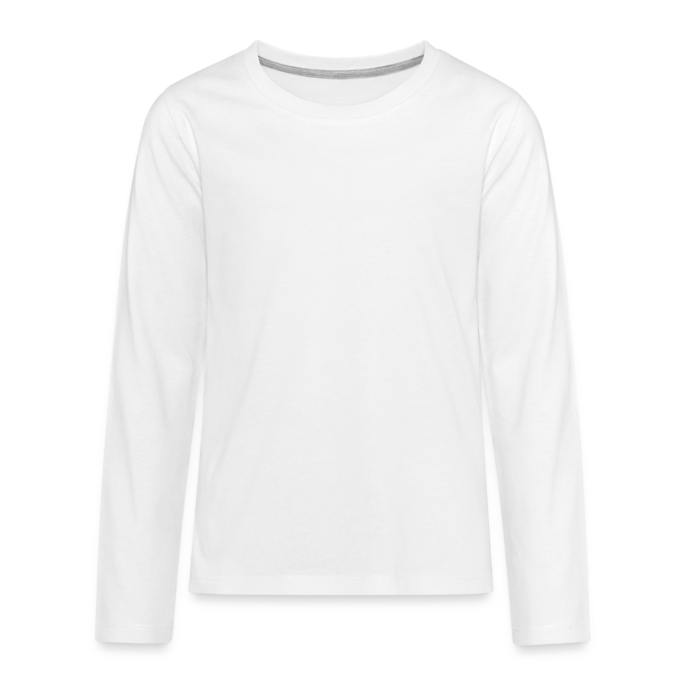 Classic Long Sleeve Shirt Teenager | Premium - weiß