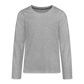 Classic Long Sleeve Shirt Teenager | Premium - Grau meliert