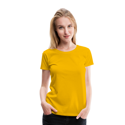 Classic T-Shirt Frauen | Premium - Sonnengelb
