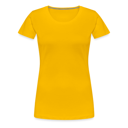 Classic T-Shirt Frauen | Premium - Sonnengelb