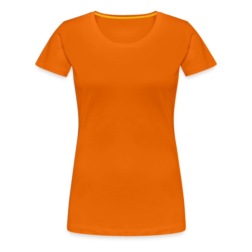 PopArt T-Shirt Frauen | Premium - Orange