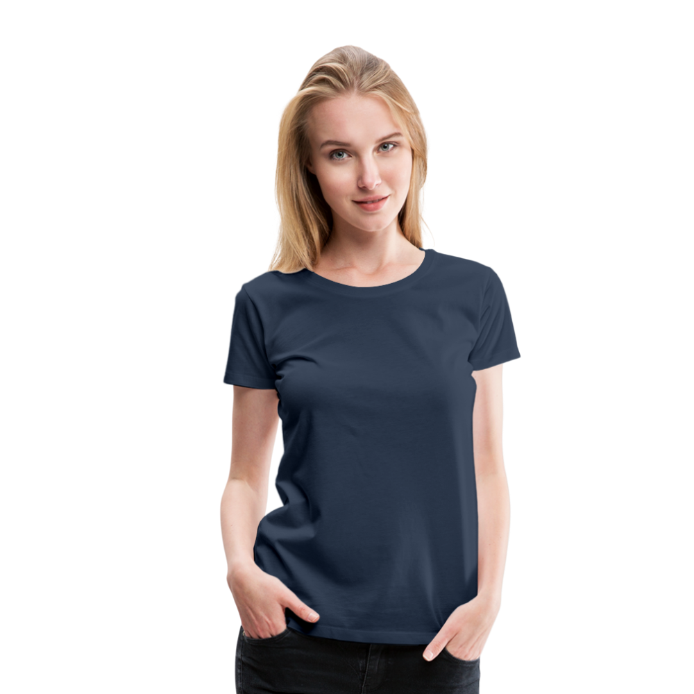 PopArt T-Shirt Frauen | Premium - Navy