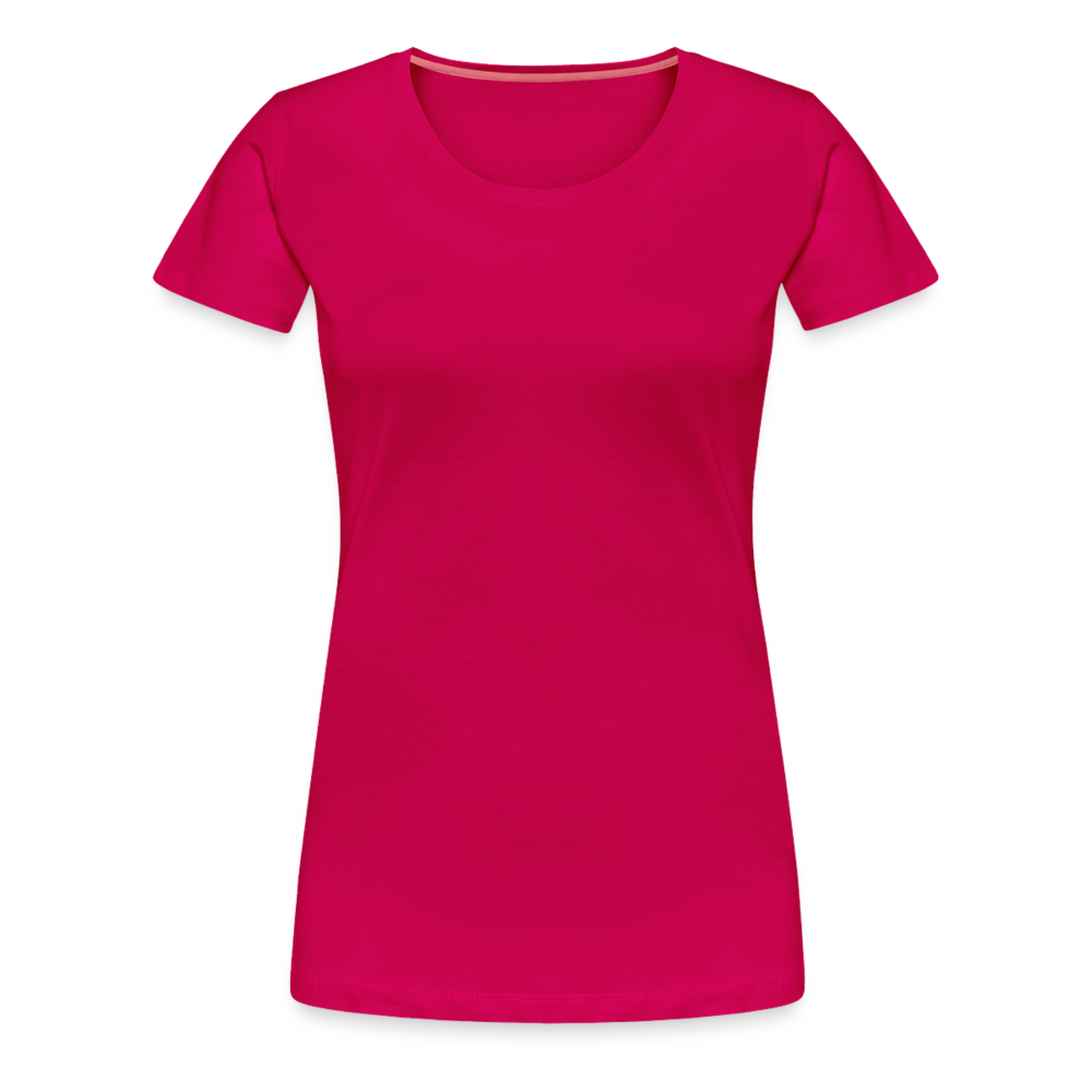 PopArt T-Shirt Frauen | Premium - dunkles Pink