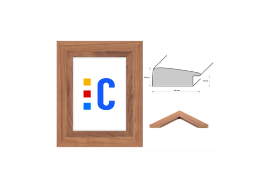 MDF-Rahmen MD50 'Augsburg'