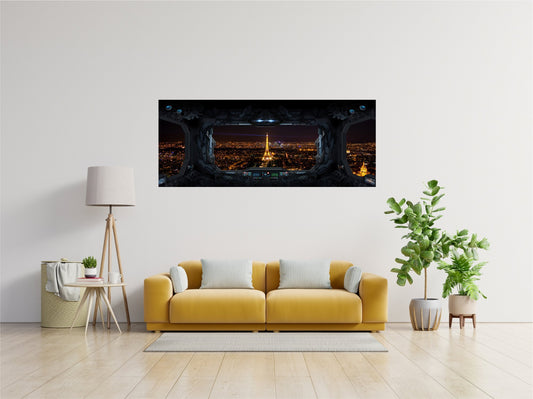 Wandtattoo 3D - Weltraum