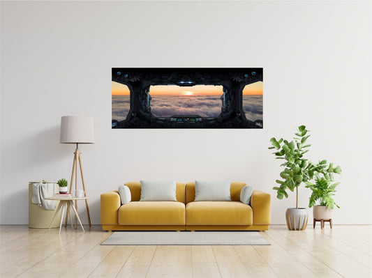 Wandtattoo 3D - Weltraum